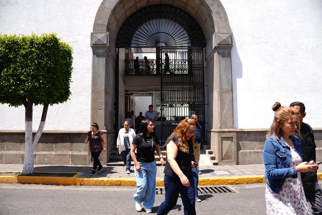 Participa Congreso del Estado en el Primer Simulacro de Sismo 2026